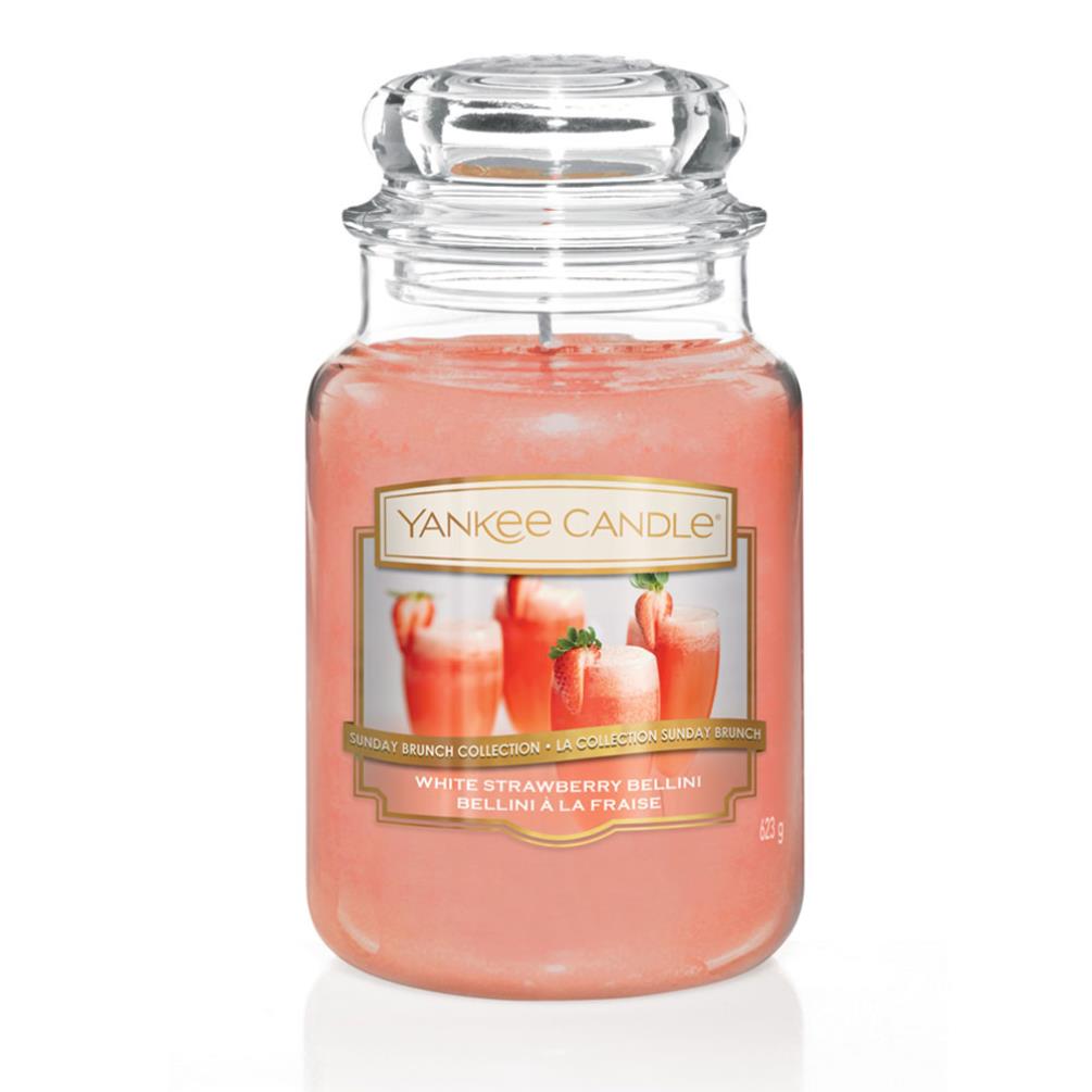 Yankee Candle White Strawberry Bellini Large Jar £22.49